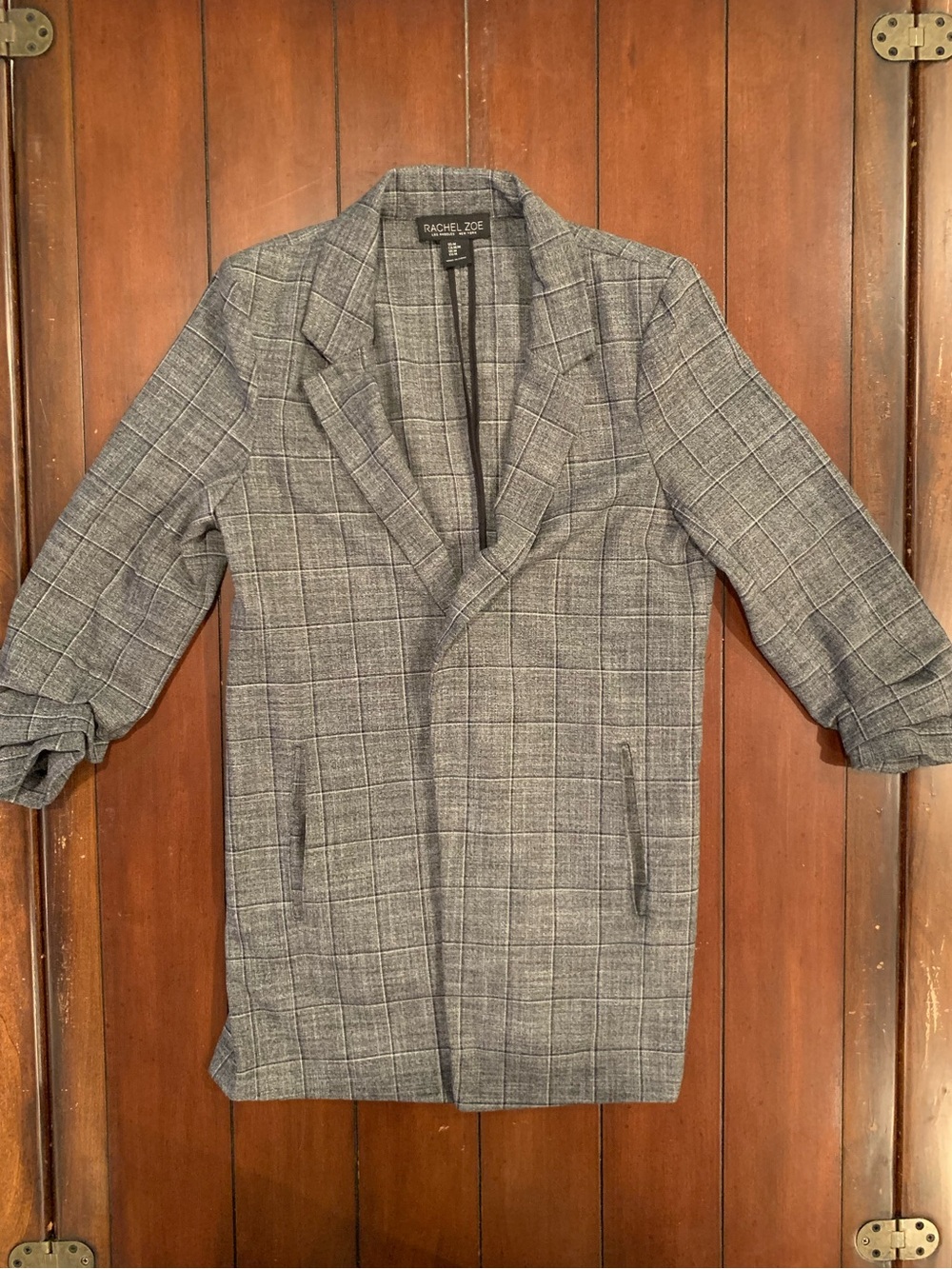 Rachel Zoe Plaid Sports Coat size Medium